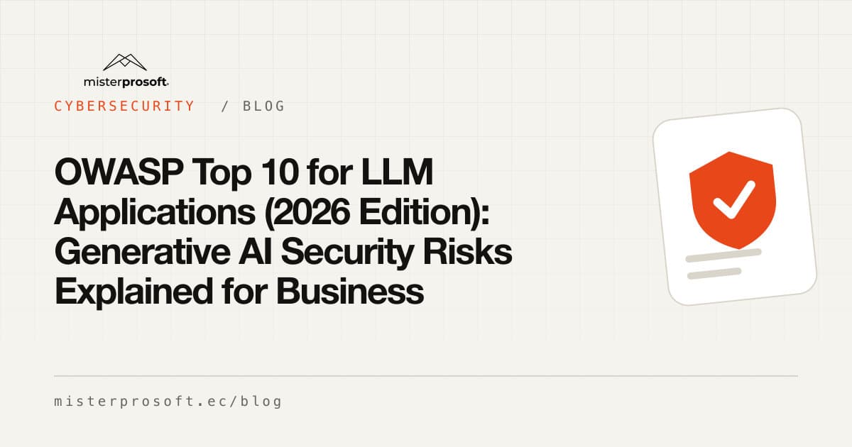 OWASP Top 10 for LLM Applications (2026 Edition): Generative AI Security Risks Explained for Business